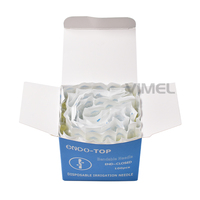 Aiguille d'irrigation dentaire Endo pointe simple/double trou 30G 25mm aiguille d'irrigation jetable stérilisée consommables dentaires