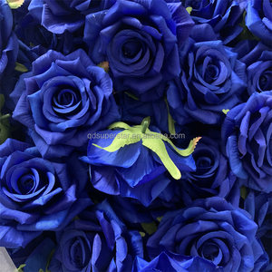 Cabezas <span class=keywords><strong>de</strong></span> Rosa Azul a Precios Bajos <span class=keywords><strong>de</strong></span> Fábrica B-837, Arreglos Florales para Bodas, Flores Artificiales, Cabezas <span class=keywords><strong>de</strong></span> Rosa <span class=keywords><strong>de</strong></span> Seda Grandes al por Mayor - Product Image 2