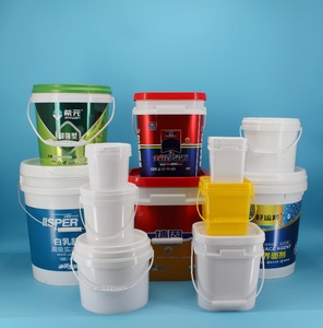 Bidones, Barriles y Contenedores <span class=keywords><strong>de</strong></span> Plástico Reciclable <span class=keywords><strong>de</strong></span> Grado Alimenticio, Superficie Lisa, Logotipo Personalizable, Color Blanco, Varios Tamaños - Product Image 5