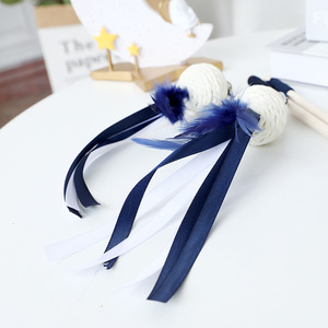 Juguetes para Mascotas al por Mayor, Nuevo Estilo, Varita Azul para Gatos con Plumas, Juguetes Interactivos para Gatos, Juguete de Movimiento Interactivo - Product Image 5