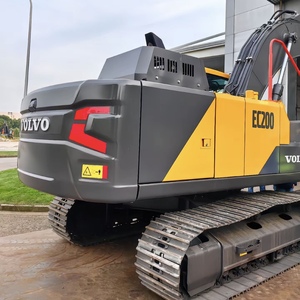 รถขุดไฮดรอลิกมือสองยี่ห้อสวีเดน Volvo EC200 EC200DL รถขุดตีนตะขาบขนาดกลางมือสองราคาถูก Volvo EC200 รถขุดมือสอง - Product Image 2