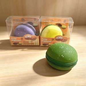Cute Macaron Slow Rebound Squishy <b>Toy</b> Soft Mini Stress Relief Fidget For <b>Desk</b> Decor Kids Gifts And Everyday Relaxation - Product Image 1