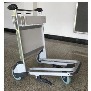 Camion plate-forme économique de chariot d'aéroport en <span class=keywords><strong>aluminium</strong></span> de haute qualité de 250kg pour la structure à trois roues de bagages avec le matériel en <span class=keywords><strong>aluminium</strong></span> - Product Image 1