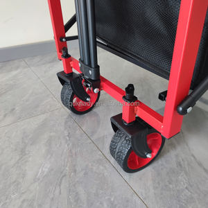 Diskon besar troli penggerak tugas berat 600D kain Oxford peralatan luar ruangan kereta Kemah - Product Image 6