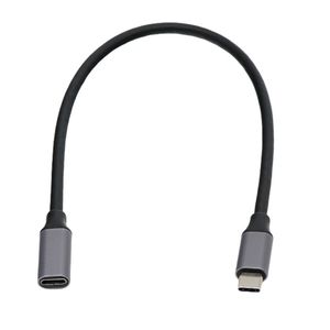Cable de extensión tipo C macho a hembra, 20Gbps, USB 3,2, función completa, Cable de datos de carga rápida para duplicación de pantalla de teléfono móvil - Product Image 1