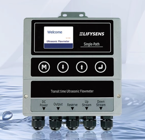 Medidor de Flujo de Gas Ultrasónico Inteligente de Venta Caliente con Sensor, Medidor de Flujo Ultrasónico Portátil con Abrazadera Externa - Product Image 4