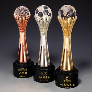 Custom Blackball Pool/Snooker Torneo Crystal Trophy-Trofeo creativo y diseño de medallas con servicios de grabado - Product Image 1