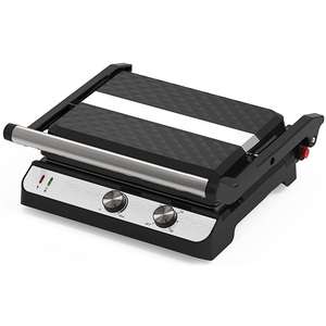 เตาปิ้งย่างไฟฟ้าอี้เฉิง รุ่นใหม่ 4 แผ่น แบบถอดได้ ทำจากสแตนเลส พร้อมหน้าจอดิจิตอล เตาปิ้งย่างแบบกด ปิ้งย่างบาร์บีคิวไฟฟ้า - Product Image 2