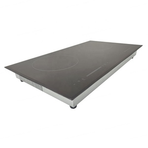 Placa de Inducción de Diseño OEM de 4000W con Función de Fritura, Placa de Inducción Doble Personalizable - Product Image 3