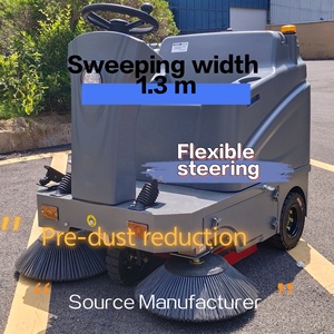 Tùy Chỉnh Ride-On Điện Chổi Robot Đô Thị Quét Nhà Máy Công Nghiệp Kho Đường Phố Làm Sạch Nước-Động Cơ Điện - Product Image 1