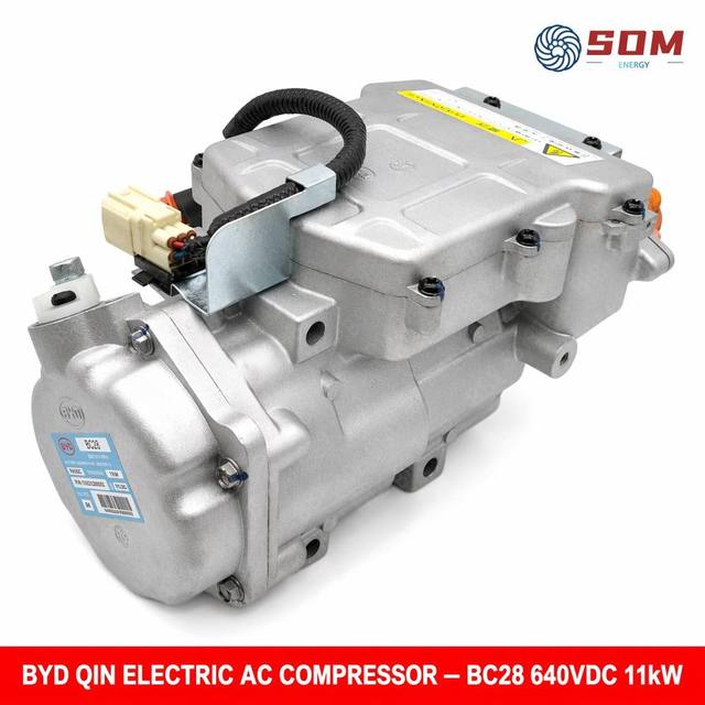 BYD Qin New Energy Electric Vehicle Air Conditioning Compressor R134A 12V BC28 Replacement HA8103910-C2