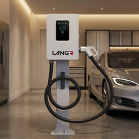 Nouveau chargeur rapide pour véhicules électriques DC 20kW-40kW, sur pied/mural, refroidissement liquide, indice de protection IP54, installation facile, usage commercial et domestique