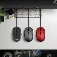 Souris sans fil Crown Black CMM-239W 2.4G, bureau, jeu, double mode, plug and play, OEM/ODM, adaptée aux ordinateurs de bureau et aux ordinateurs portables