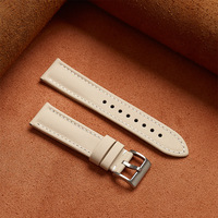 Bracelets de montre en toile et cuir souples et durables de 18 mm, 19 mm, 20 mm, 21 mm, 22 mm, 23 mm, 24 mm avec barrettes à ressort