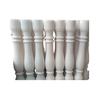 Marbre blanc pour pilier de vase, balustrade de balcon, sculpture en pierre naturelle, garde-corps d'escalier avec garantie d'un an