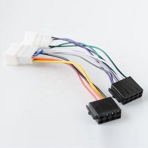 16 Pinli Evrensel Araç Stereo Radyo Kablo Demeti Adaptörü, ISO Konnektörlü, Android Ana Ünitesi için %100 Saf Bakır Özlü - Product Image 2