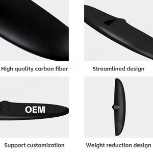 Nuevo alerón delantero de carbono GY910 para deportes acuáticos Base de mástil integrada 76-90 cm lámina de surf bomba de tabla de lámina de surf - Product Image 2