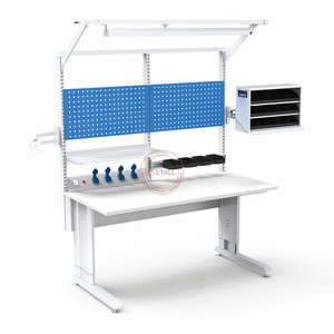 ESD réparation de poste de travail électronique antistatique <span class=keywords><strong>banc</strong></span> de travail électrique table d'horlogerie <span class=keywords><strong>banc</strong></span> de travail électronique - Product Image 4