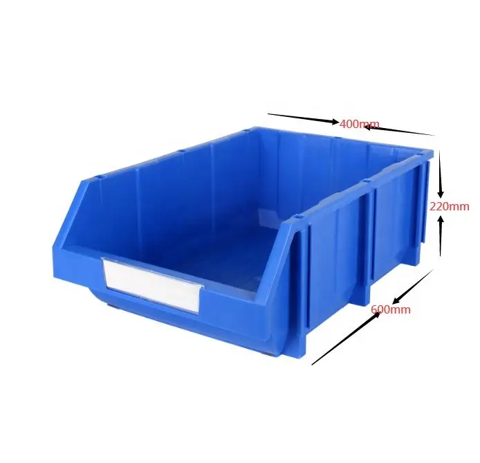 Big capacity warehouse stackable bins for tools and parts