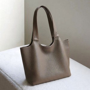 Sac fourre-tout grande capacité pour femme, forme carrée verticale, fermeture à boucle magnétique, gris éléphant, noir, sac à main classique décontracté pour tous les jours - Product Image 4