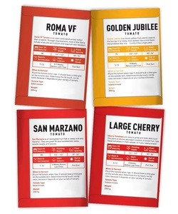 8 Variétés de <span class=keywords><strong>Tomates</strong></span> <span class=keywords><strong>Anciennes</strong></span> Écologiques pour Jardin Domestique – Sachet Zip Refermable – Idéal pour Engrais, Alimentation, Farine - Product Image 6