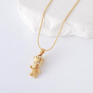 Nouveau Tendance Exclusif <span class=keywords><strong>Groot</strong></span> Tree Man Creative Design Personnalisé Tendance Polyvalent Style Minimaliste Pendentif - Product Image 3