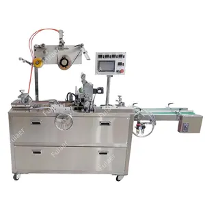 Box filling machine automatic soap playing cards cellophane wrapping packing machine for tea box sealing machine