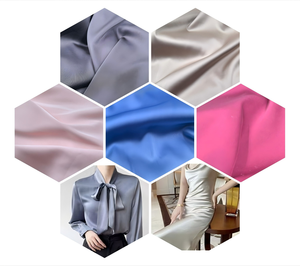 Nhà máy sản xuất trực tiếp linh hoạt căng satin vải cho Dresses Tops và Quần phù hợp - Product Image 6