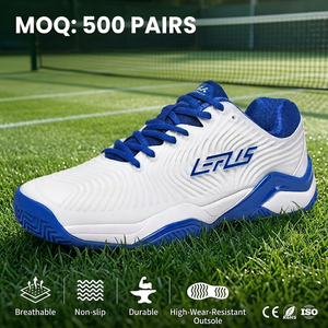 <span class=keywords><strong>Zapatillas</strong></span> de <span class=keywords><strong>Tenis</strong></span> Ligeras para Entrenamiento, Duraderas, de Cuero Sintético Antideslizante, para Hombre y Mujer - Product Image 2
