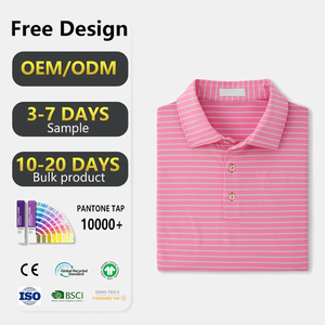 Camiseta de Polo de Golf Personalizada de Secado Rápido, Transpirable y de Alta Calidad con Logotipo Bordado - Product Image 1