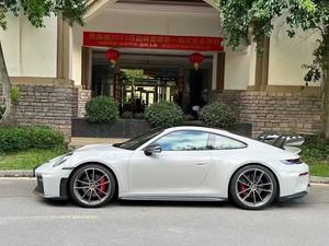 Pour <span class=keywords><strong>Porsche</strong></span> 992 992.2 Kit de carrosserie en fibre de carbone 992 mise à niveau GT3-style pare-chocs avant et arrière Spoilers et capot - Product Image 3