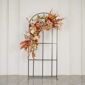 Fleurs artificielles de série de couleur d'automne pour la décoration de fond de mariage - Product Image 2