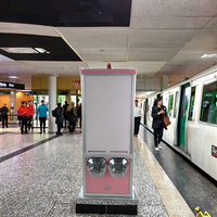 Nouvelle machine distributrice de cartes et de jetons DEER Mini 2025 (capacité 200-300 pièces, garantie 1 an) – Idée commerciale personnalisée et durable