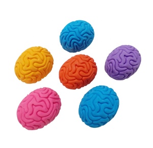 Gommes fantaisie <span class=keywords><strong>en</strong></span> <span class=keywords><strong>forme</strong></span> <span class=keywords><strong>de</strong></span> cerveau 3D pour le dessin - Product Image 2