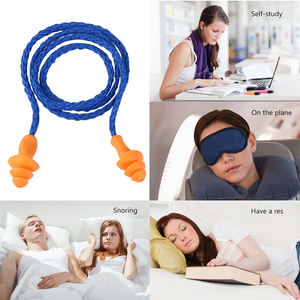 سدادات أذن ناعمة مضادة للماء سلك من السيليكون قابلة لإعادة الاستخدام سدادات أذن آمنة لحماية السمع عند السباحة سدادات أذن واقية - Product Image 5