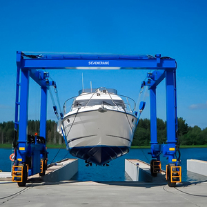 Grúa portavasos móvil marina súper pesada de 1200t con ruedas de caucho para elevación de embarcaciones, grúa pórtico para mega embarcaciones, transportador de orugas para fábrica - Product Image 6