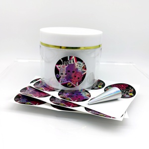 Autocollant holographique personnalisé étiquette adhésive étanche pour entreprises autocollant découpé à l'emporte-pièce autocollant personnalisé dessin animé propre autocollants en vinyle UV - Product Image 3
