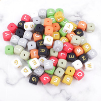 Ensemble de 26 jouets à mâcher pour bébés de 0 à 24 mois, accessoires de chaîne de sucette DIY avec perles en silicone de 12 mm