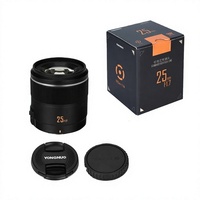 Objectif YONGNUO YN25 f1.7M 25mm STM de qualité supérieure pour Panasonic pour Olympus M4/3 Mount G95 GF9 GX9 Macro 4/3 Objectif d'appareil photo à grande ouverture