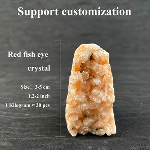Nhà Sản Xuất Trực Tiếp Bán Buôn Tinh Thể Chữa Bệnh Đá Tự Nhiên Chất Lượng Cao Nguyên Đỏ Cá Mắt Đá Thô Để Trang Trí - Product Image 3