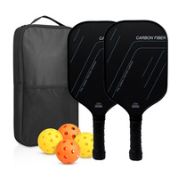 Raquette de pickleball en fibre de carbone mate T700, pagaie monobloc, compétition professionnelle, légère 240g, 40x20cm, Joint Effort