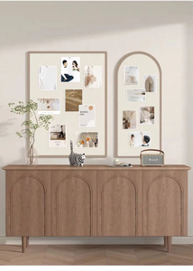 กระดานประกาศผ้าสักหลาดลายผีเสื้อไม้เนื้ออ่อนเพื่อการปกป้องสิ่งแวดล้อม กระดานแสดงผลแบบติดผนัง DIY - Product Image 5