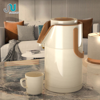 Termo de Acero Inoxidable de Doble Pared con Aislamiento al Vacío de 2.5L, Ecológico, de Gran Capacidad, con Tapa de Plástico, para la Vuelta al Cole, 24