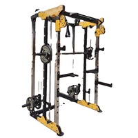 À la maison de commerce gym squat demi équipements de rack multi gym power cage DY-6002