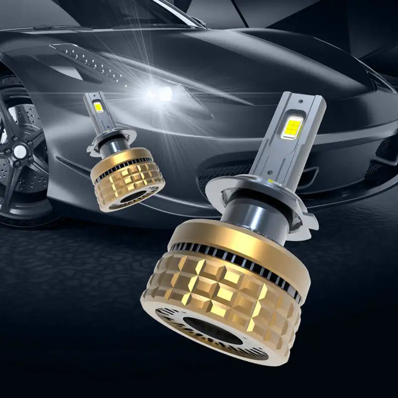 Toptan ve özelleştirme araba led ışıkları yüksek güç 100w h7 araba bmw f30 bmw e92 için led far ampulü