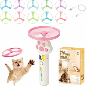 Nouveau Lanceur de Jouets pour <span class=keywords><strong>Chat</strong></span> 2026 – Jouet Interactif Électrique Lumineux à LED pour Chats d'Intérieur, Idéal pour l'Exercice et la Chasse des Chatons - Product Image 1
