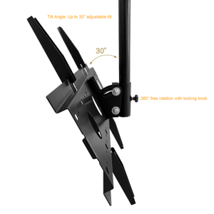 LCD-7-2HP+LCD-9-6B ขาแขวนทีวีแบบปรับระดับได้สำหรับหน้าจอขนาด 65-85 นิ้ว - Product Image 5