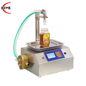 HZPK <b>Small</b> Digital Control Gear <b>Pump</b> Liquid Bottle Filling Machine with Weighing - Product Image 1