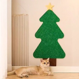Tiragraffi per Gatti a L di Design Moderno con Cuccia Integrata in Feltro, Giocattolo per Affilare le Unghie, Palla in Sisal e Cartone - Product Image 4
