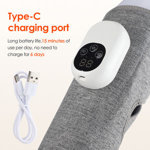 Dispositivo di massaggio dimagrante per braccio a pressione d'aria ricaricabile USB intelligente elettrico massaggiatore per polpacci a compressione calda - Product Image 6